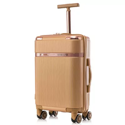 Чемодан Semi Line 20&quot; (S) Gold (T5667-2)