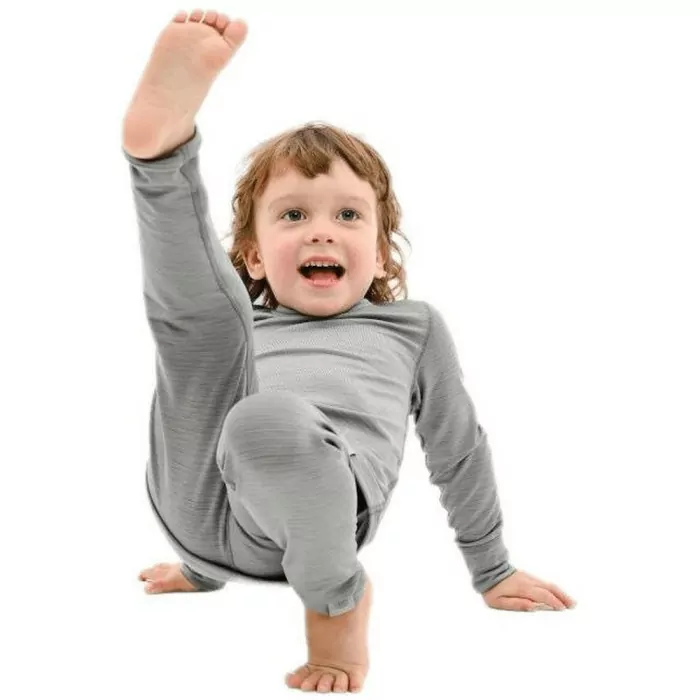 Термоштаны детские Turbat Yeti Bottom Kids cloudburst grey - 104 - темно-серый  