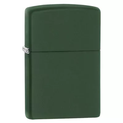 Зажигалка Zippo REGULAR GREEN MATTE