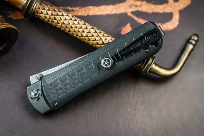 Нож Kizlyar Supreme Whisper, сталь D2 stonewash, рукоять G10  