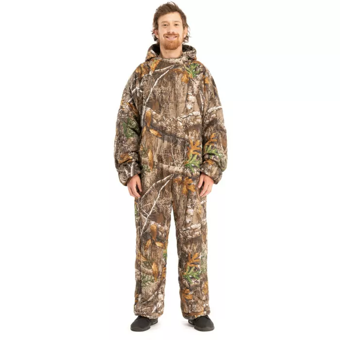 Спальный мешок (надеваемый) Selkbag REALTREE EDGE PURSUIT, размер M, камуфляж  