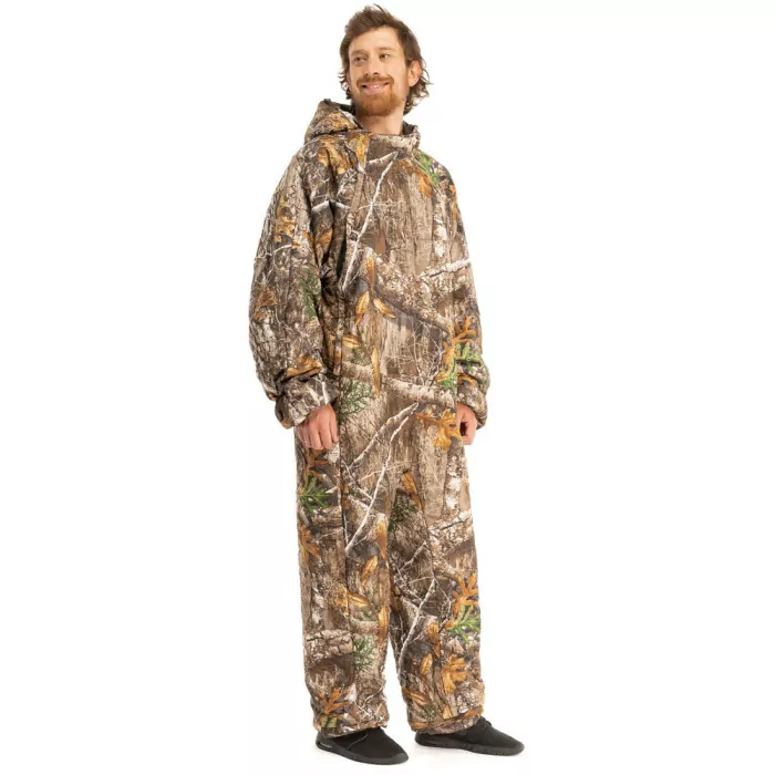 Спальный мешок (надеваемый) Selkbag REALTREE EDGE PURSUIT, размер M, камуфляж  