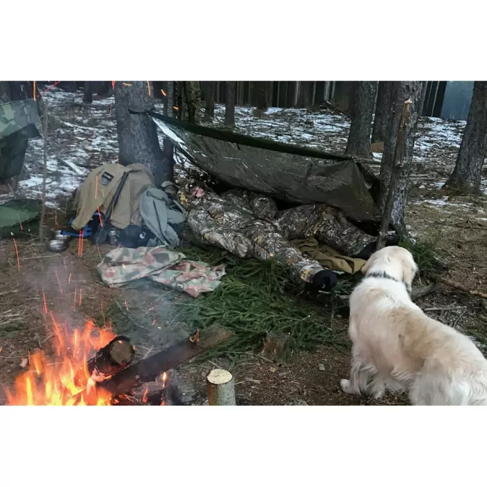 Спальный мешок (надеваемый) Selkbag REALTREE EDGE PURSUIT, размер M, камуфляж  