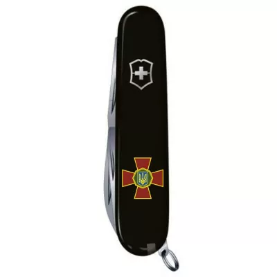 Складной нож Victorinox CLIMBER ARMY Эмблема НГУ 1.3703.3_W0100u  