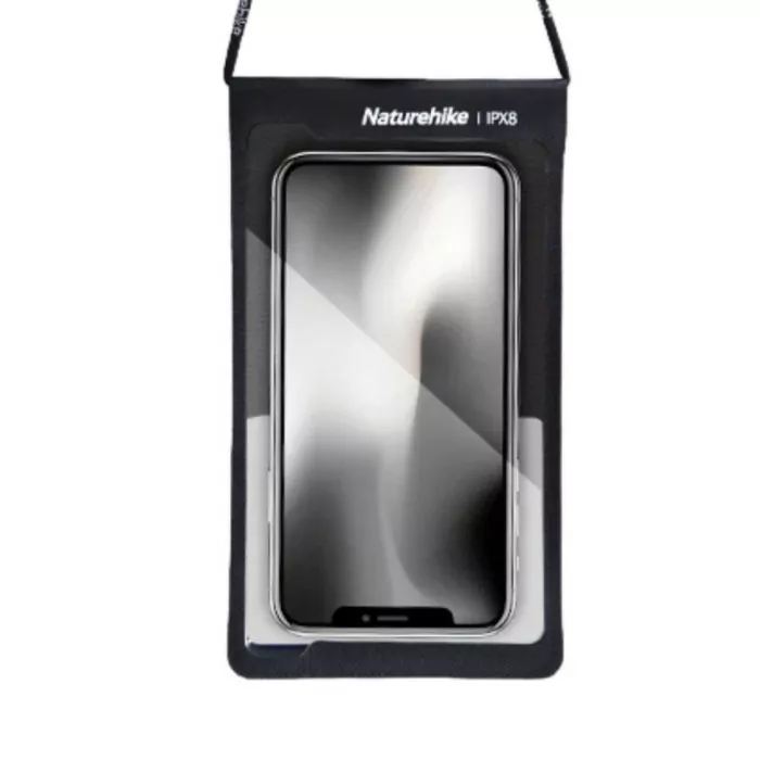 Чехол водонепроницаемый для смартфона Naturehike NH20SM003, черный  