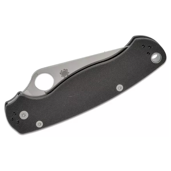 Нож Spyderco Para Military 2 Left Hand G-10 Black (C81GPLE2)  