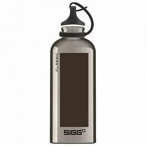 Бутылка для воды SIGG Classic Accent, 0.6 л (черная)  