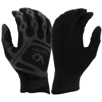 Тактические перчатки Venture Gear Tactical VGTG10 Compression Fit, черные, размер S (7)  