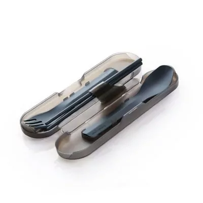 Набор приборов для еды Humangear GoBites Quattro (серый)