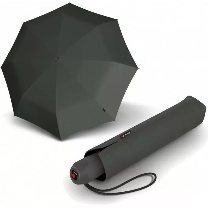 Зонт Knirps E.200 Dark Grey  Авто/Складной/8спиц /D97x28см  