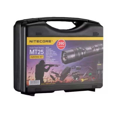 Набор для ночной охоты Nitecore MT25, в подарочном кейсе