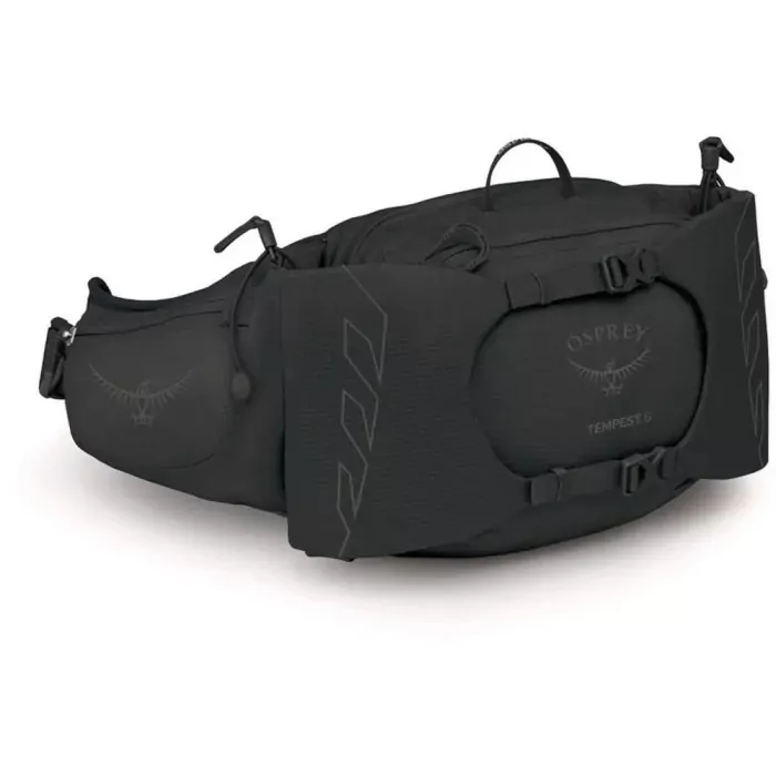 Поясная сумка Osprey Tempest 6 black/coal grey - O/S - черный/серый  