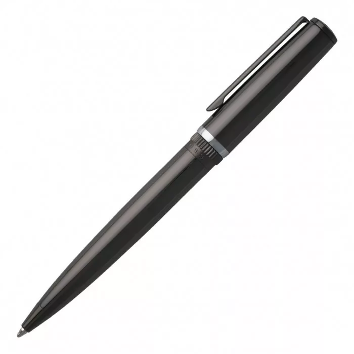 Шариковая ручка Hugo Boss Gear Metal Dark Chrome 