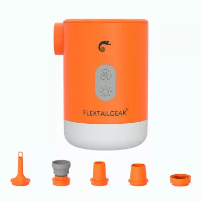 Насос-фонарь-powerbank кемпинговый Flextail Max Pump 2 Pro, оранжевый