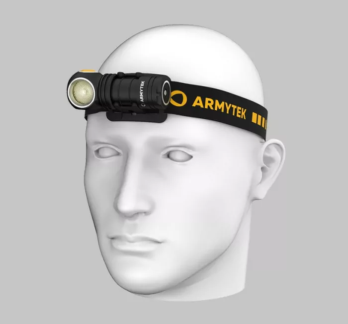 Мультифонарь Armytek Wizard C1 Pro Magnet USB+18350 LH351D Warm (теплый свет)  