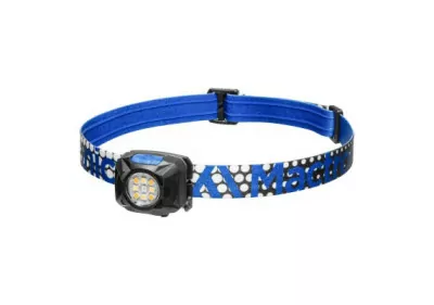 Фонарь налобный Mactronic Rebel (400 Lm) Cool White/Warm White/Red LED USB