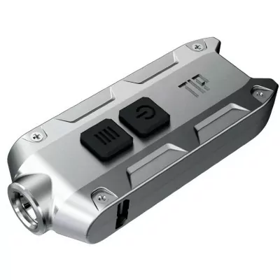 Фонарь-брелок Nitecore TIP (серый), 360 люмен  