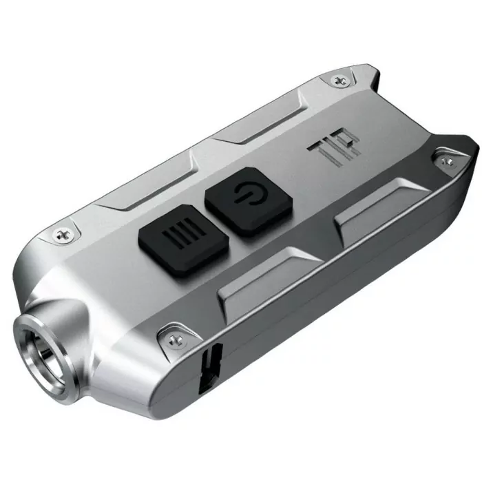 Фонарь-брелок Nitecore TIP (серый), 360 люмен  