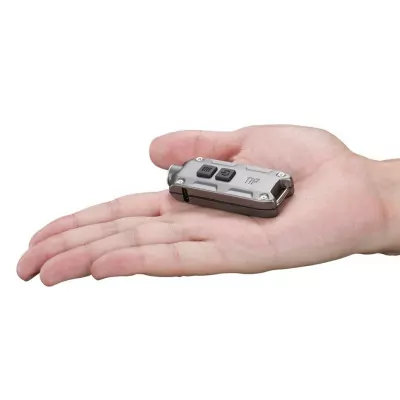 Фонарь-брелок Nitecore TIP (серый), 360 люмен  