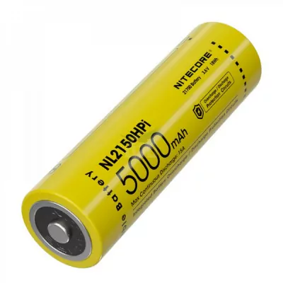 Аккумулятор литиевый Li-Ion 21700i Nitecore NL2150HPi 3.6V (5000mAh), защищенный