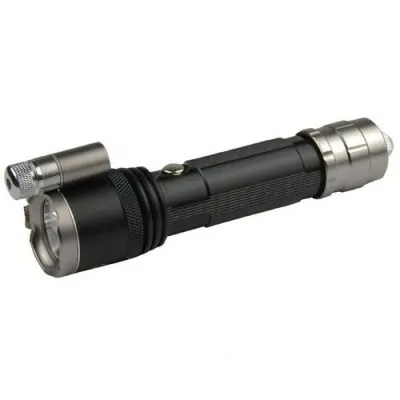 Карманный фонарь Police 12V 9847-XPE, ЗУ 220V/12V, 1x18650, лазер (блистер)