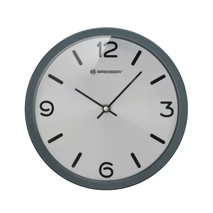 Часы настенные Bresser MyTime Silver Edition (8020316MSN000)  