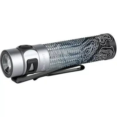 Фонарь Olight Baton 3 Pro, silver ridge