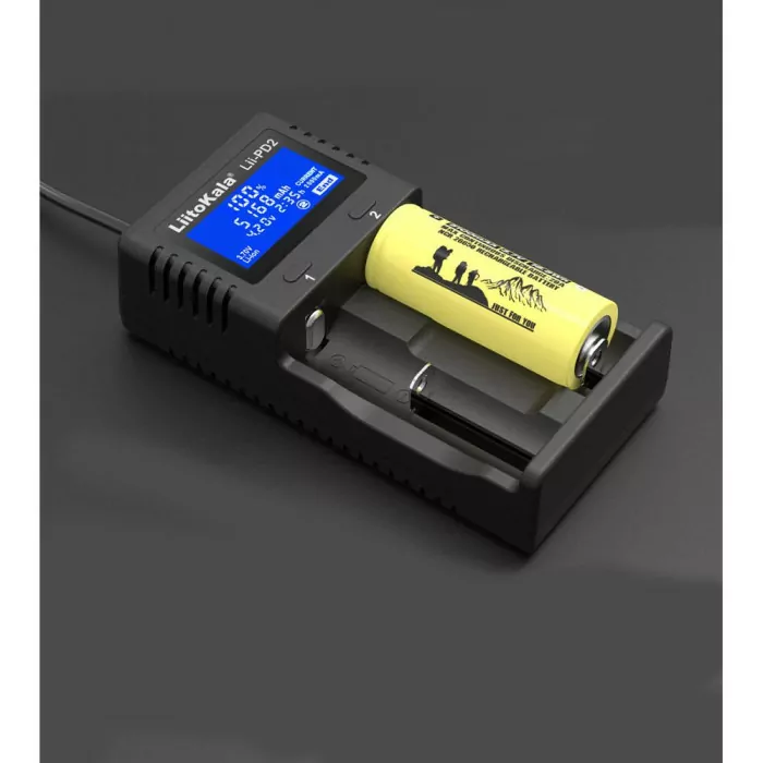 Зарядное устройство Liitokala Lii-PD2+car EU charger  