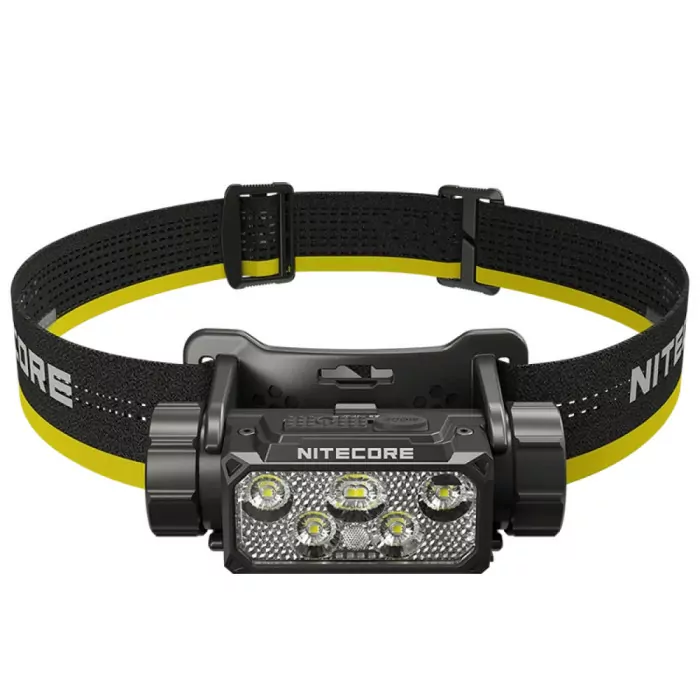 Фонарь налобный Nitecore HC70 UHE (6xNiteLab UHE LED, 1600 люмен, 10 режимов, 1x21700, USB-C)  