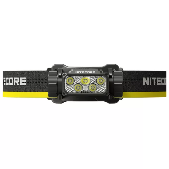 Фонарь налобный Nitecore HC70 UHE (6xNiteLab UHE LED, 1600 люмен, 10 режимов, 1x21700, USB-C)  