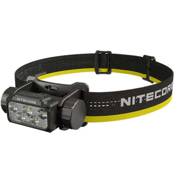 Фонарь налобный Nitecore HC70 UHE (6xNiteLab UHE LED, 1600 люмен, 10 режимов, 1x21700, USB-C)  
