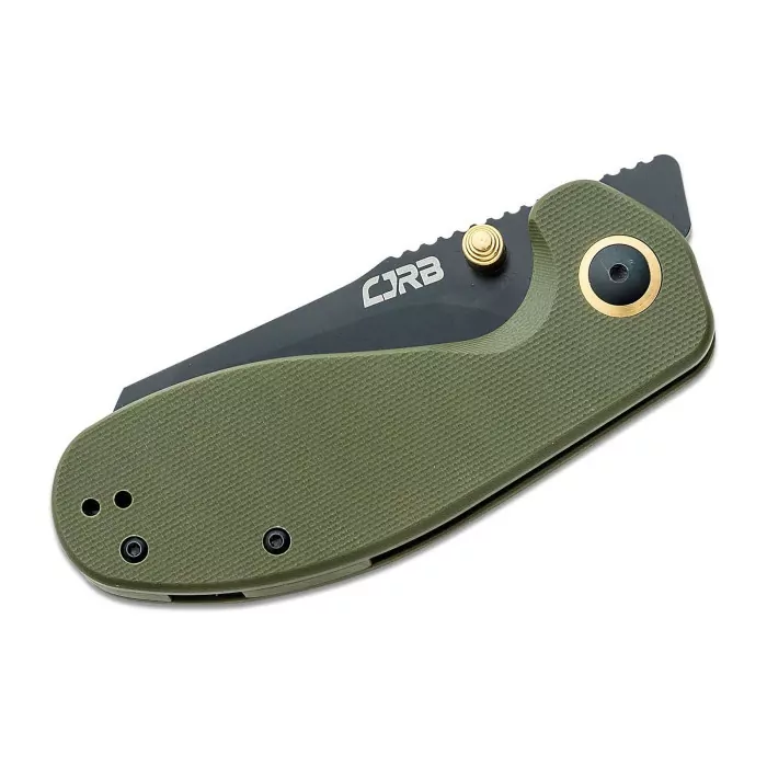 Нож CJRB Maileah L Black Blade, AR-RPM9 Steel, G10 green  
