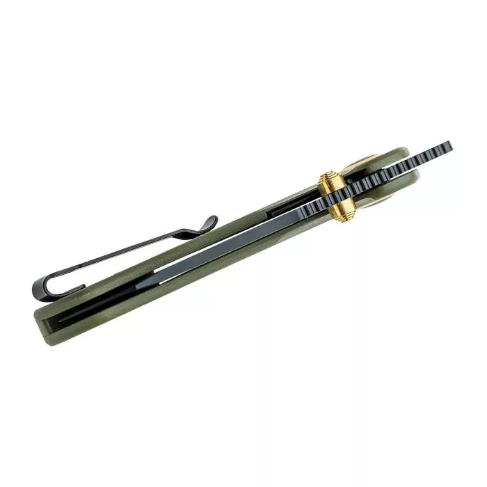 Нож CJRB Maileah L Black Blade, AR-RPM9 Steel, G10 green  
