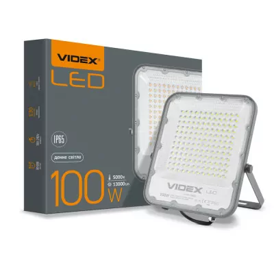 Прожектор VIDEX 100W 5000K 220V IP65 (VL-F2-1005G)
