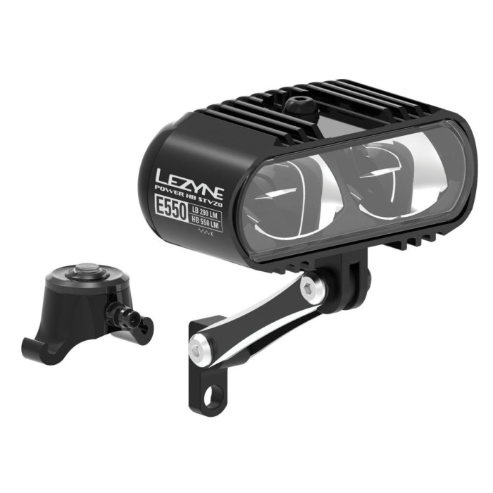 Фара передняя для электровелосипеда Lezyne EBIKE POWER HB STVZO E550 800 люменов  