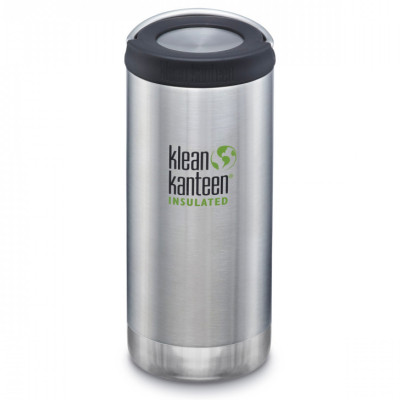 Термобутылка Klean Kanteen TKWide Loop Cap Brushed Stainless 355 ml