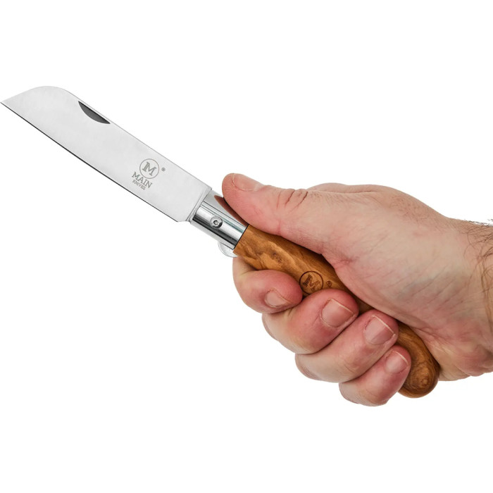 Нож Main Knives German line, olive wood handle brown  