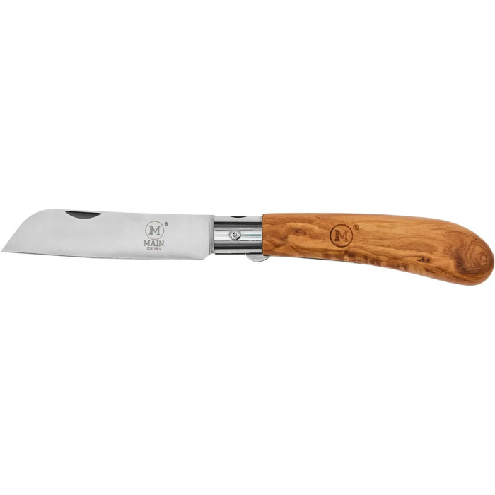 Нож Main Knives German line, olive wood handle brown  