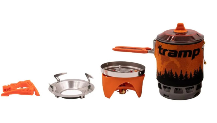 Система для приготовления пищи Tramp TRG-115 1,0л оранжевый  