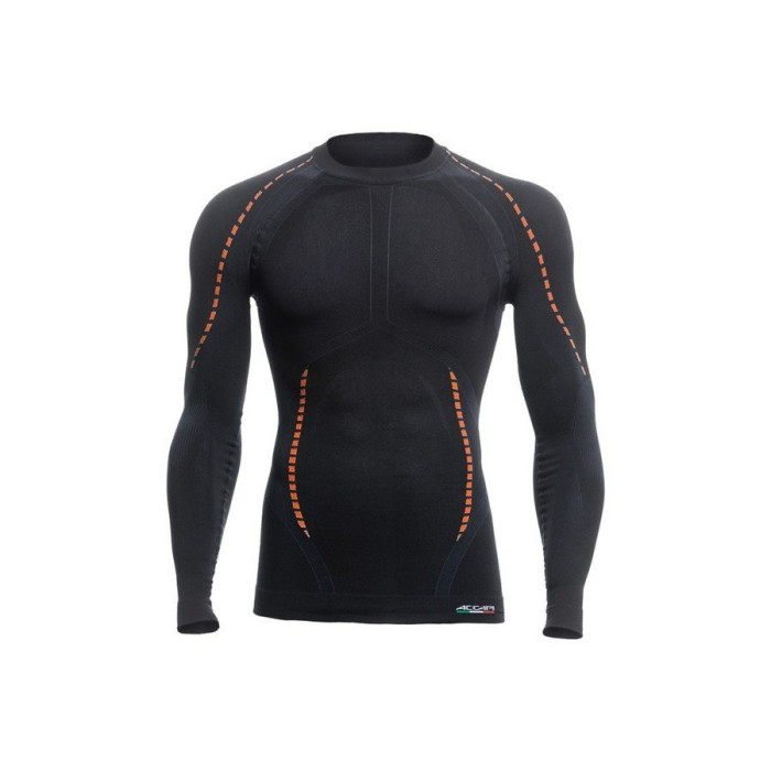 Футболка Accapi X-Country Long Sleeve Shirt Man 999 black, M/L  