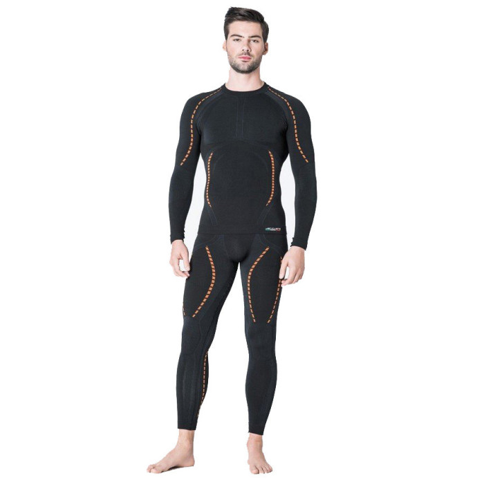 Футболка Accapi X-Country Long Sleeve Shirt Man 999 black, M/L  