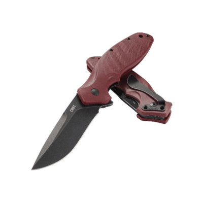 Нож CRKT Shenanigan maroon (K800RKP)