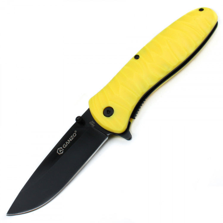 Нож Ganzo G622-Y-1, желтый 
