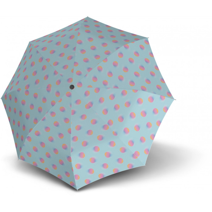 Зонт Knirps A.200 Magicdots Sky Авто / Складной / 8спиц / D98x28см  