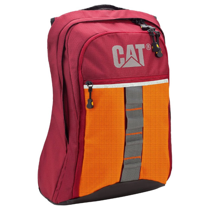 Рюкзак городской CAT Urban Active 82557 17 л, бордово-оранжевый  