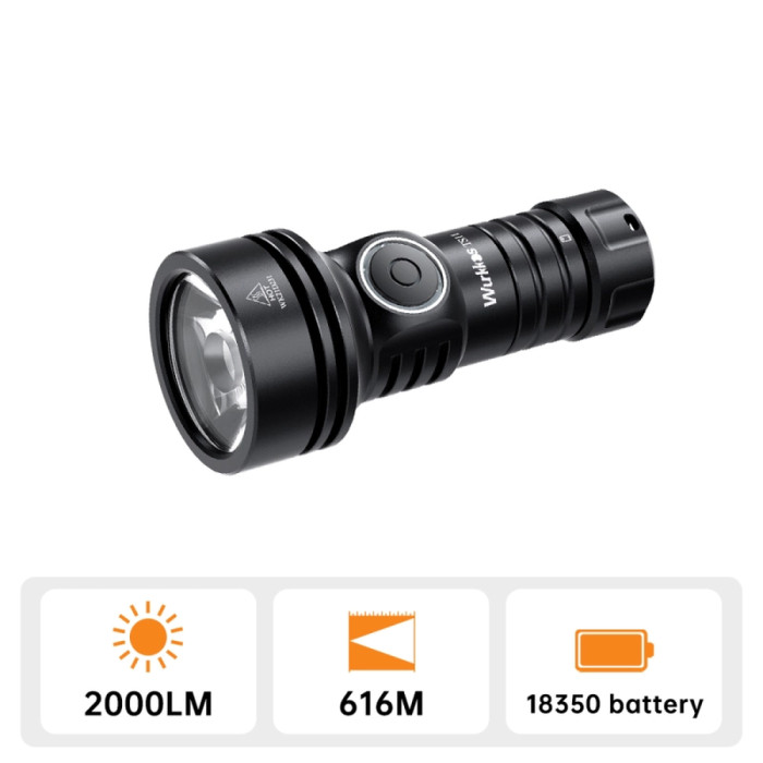 Фонарь Wurkkos TS11 USB-C Rechargeable 18650 LED SFT40  