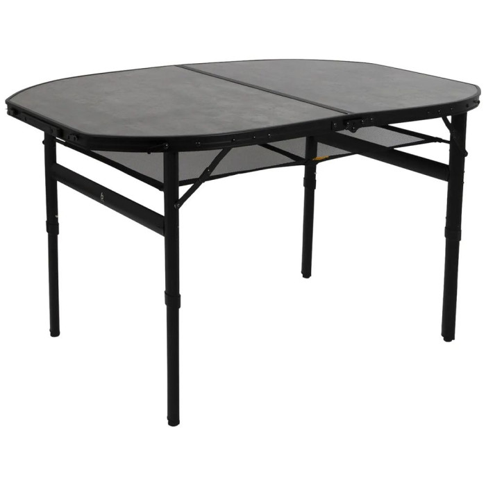 Стол Bo-Camp Northgate Oval 120x80 cm Black/Grey (1404187)  