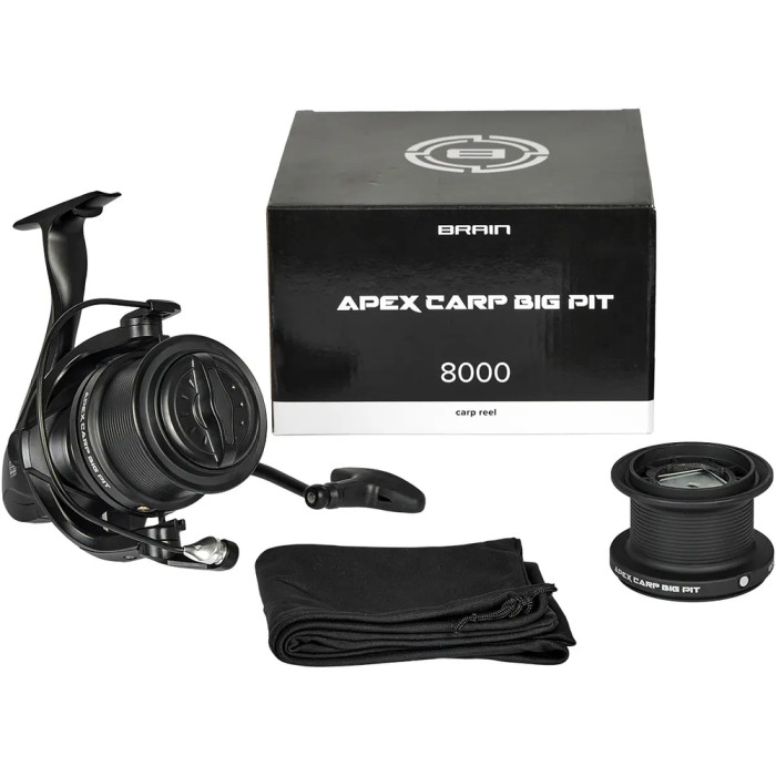 Катушка Brain Apex Carp Big Pit 8000 6+1BB 4.1:1  