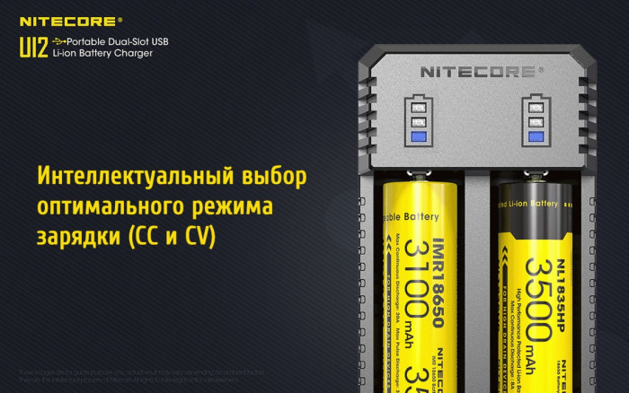 Зарядное устройство Nitecore UI2  