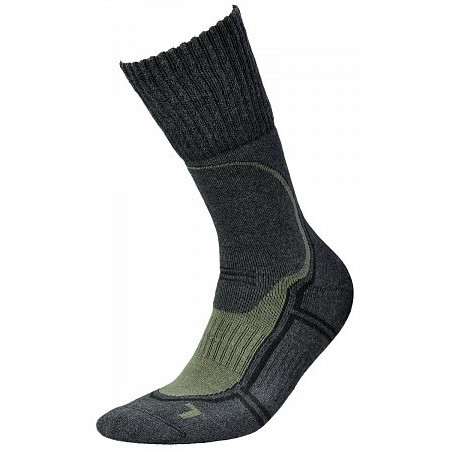 Термоноски InMove Trekking Deodorant Антрацит с хаки, 35-37  